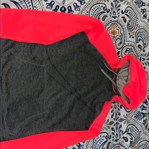 Neon pink nike sweater Therma-fit